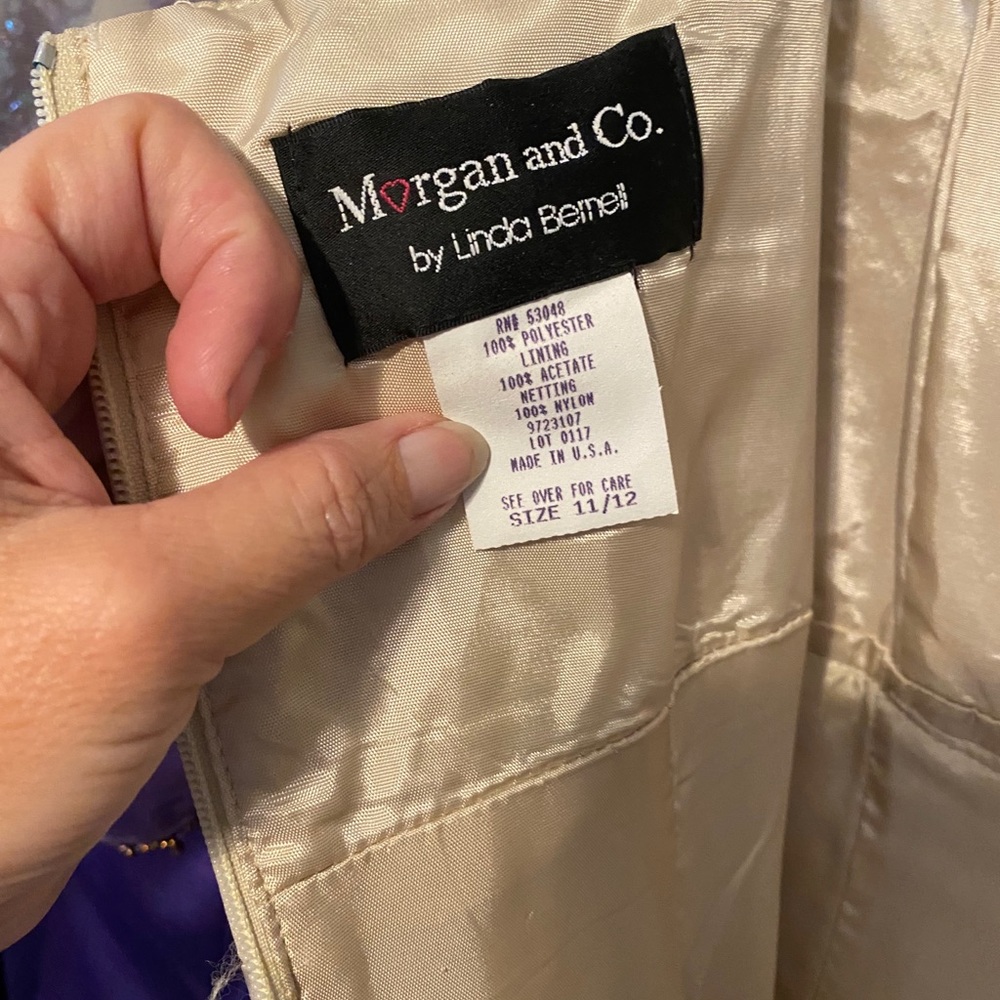 Prom dress needs to be cleaned Morgan and co 11/12